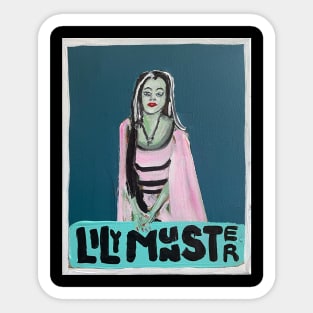 Lily Munster Sticker